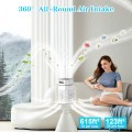 AIRFIRE Air Purifiers for Bedroom 615 Sq.ft, HEPA Air Purifiers for Pets, Pollen, Wildfire, AP202, White, 2 Pcs/ Case