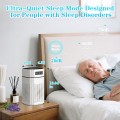 AIRFIRE Air Purifiers for Bedroom 615 Sq.ft, HEPA Air Purifiers for Pets, Pollen, Wildfire, AP202, White, 2 Pcs/ Case
