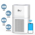 DR.J Professional WiFi Air Purifier for Bedroom, 1350 sq. ft Smart WiFi Air Cleaner and Air Purifiers with H13 True HEPA Filter Remove 99.97% of Pet Allergies, Smoke, Dust, Pollen