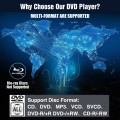 Mini DVD Player for TV with HDMI Small DVD VCR Player with Remote Compact CD Player for Home